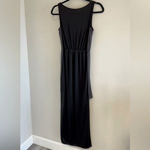 Zara Black Sleeveless Maxi Dress.
